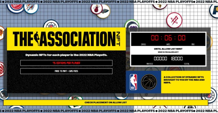 NBA Will Launch Playoff Dynamic NFTs Tomorrow Called The Association