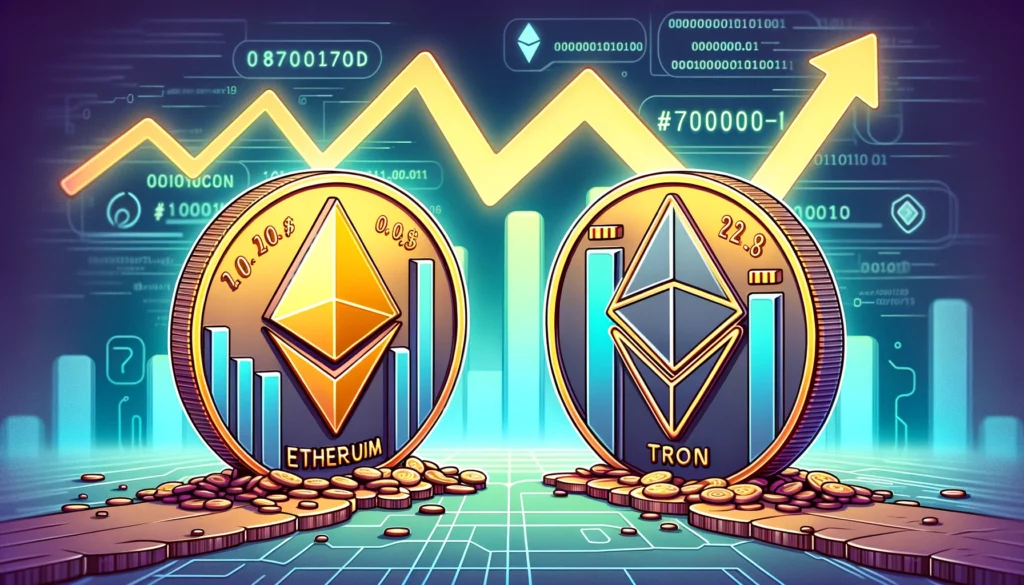 Ethereum's Stablecoin Supply Dips as Tron's Surges in Recent Market Shift