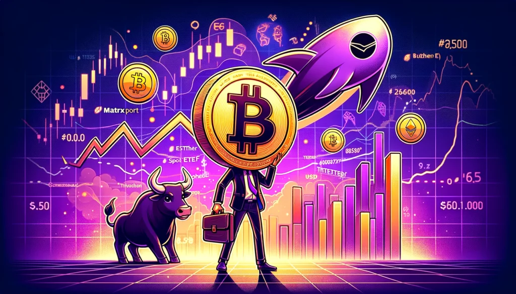 Bitcoin Soars Above $45,000 Amidst ETF Buzz and Strong Market Sentiments