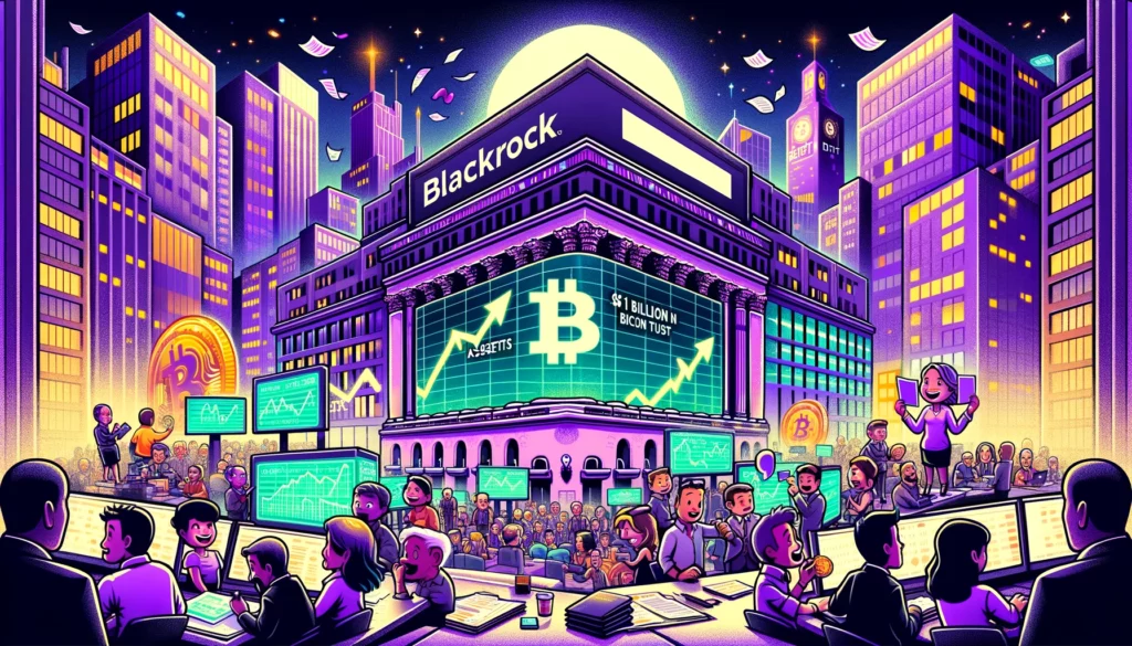 BlackRock's Bitcoin ETF Triumph: A $1B Milestone in One Week