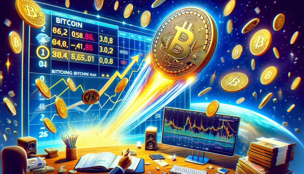Bitcoin Reaches New 2024 High of $64,000 Amid Halving Anticipation