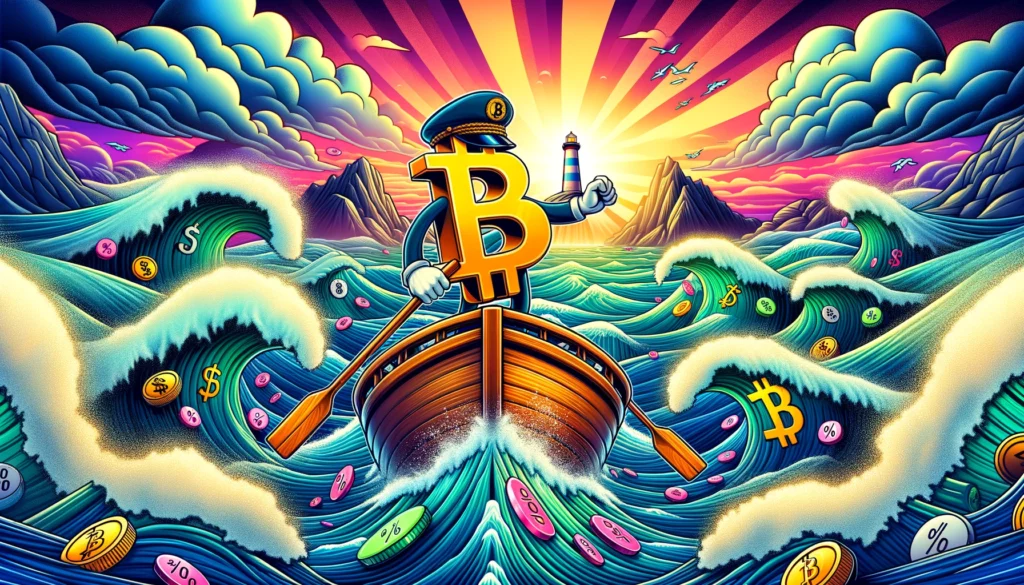 Bitcoin's Market Fortitude: Navigating Through Volatility with an Eye on Future Peaks
