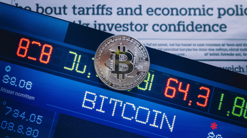 Bitcoin Dominates Market as Tariffs and Economic Policies Shake Investor Confidence