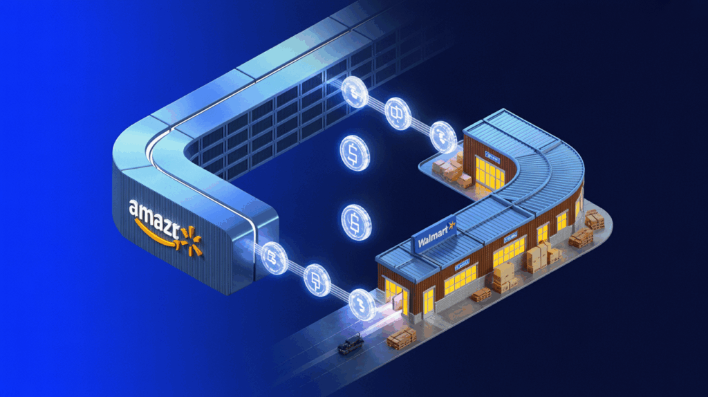 Retail Giants Go Crypto: Why Amazon & Walmart Bet on Stablecoins
