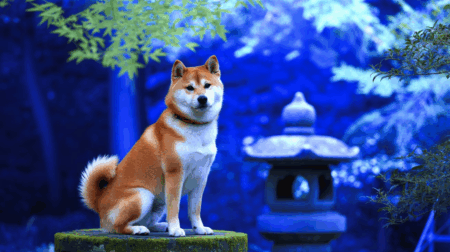 SHIB Consolidates in Triangle, Burn Surge Fuels Hopes for 142% Rally